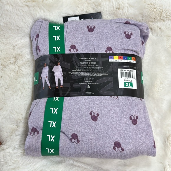 Disney Minnie Mouse Cozy 2-Piece Pajama Set - Picture 2 of 6